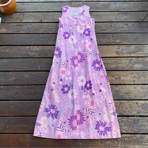 Vintage 60’s Hawaiian ahi nani Hawaii floral print dress